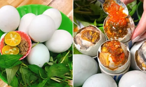 Phân biệt trứng vịt lộn già và non: Nhìn vào 1 điểm trên vỏ trứng để biết loại nào ngon