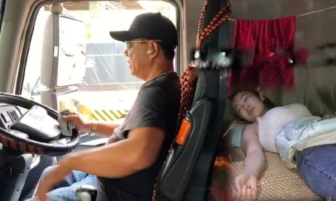 Vì sao tài xế xe tải đường dài thường đi cùng một phụ nữ? Sự thật đầy nhân văn phía sau