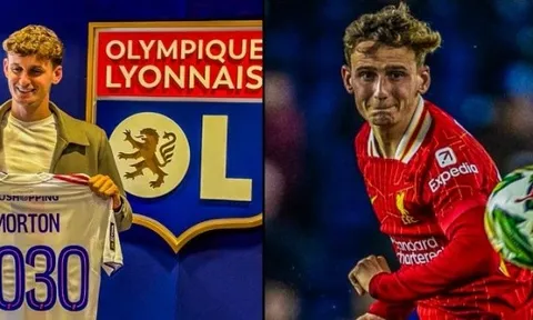CHÍNH THỨC! Tyler Morton chia tay Liverpool, cập bến Lyon