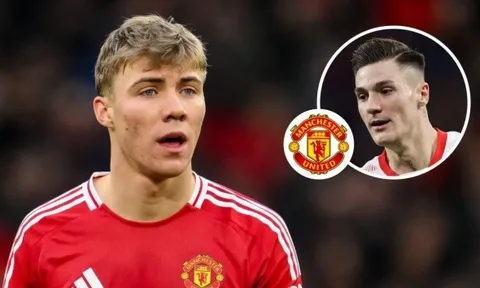 Hojlund có thể rời MU khi Sesko tới Old Trafford