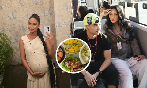 H’Hen Niê phải bỏ hẳn một món khoái khẩu khi mang thai, được khen "bầu tam cá 3" mà vẫn gọn