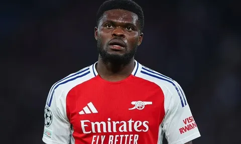 CHÍNH THỨC: Thomas Partey đến Villarreal sau khi rời Arsenal