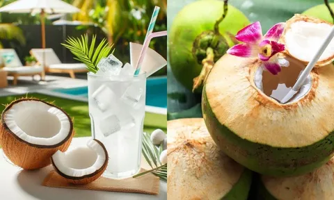 Nước dừa tốt nhưng những nhóm người này nên hạn chế
