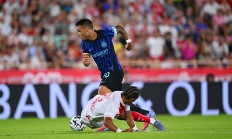 Bonny và Lautaro tỏa sáng, 10 người Inter Milan quật ngã Monaco tại Louis II