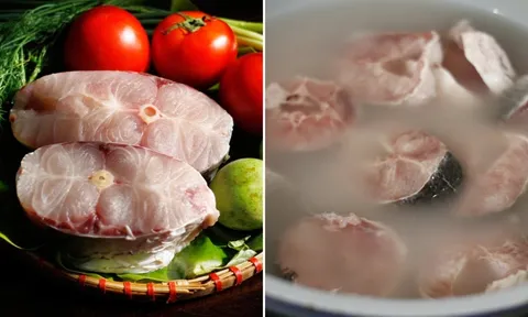Ngâm cá với loại nước này, thịt cá chắc ngọt, tròn vị, hết mùi tanh