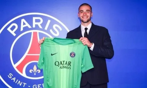 CHÍNH THỨC! PSG chiêu mộ thành công Lucas Chevalier