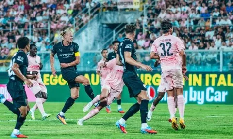 Palermo 0-3 Man City: Dấu ấn Haaland; Dàn kép phụ định đoạt trận đấu