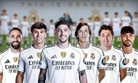 Carvajal dẫn đầu 11 cầu thủ La Fabrica ở đội một Real Madrid