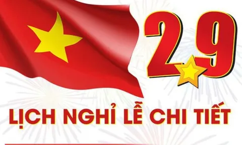 Chính thức lịch nghỉ lễ Quốc khánh 2/9/2025: Người lao động được nghỉ mấy ngày?