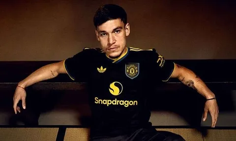 Man Utd ra mắt áo đấu thứ ba 2025-26: Tái hiện 'áo kung fu' của Cantona