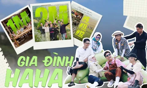 Dàn cast Gia Đình Haha hé lộ kỳ vọng và áp lực khi tham gia show thực tế “chill” giữa rừng chương trình kịch tính
