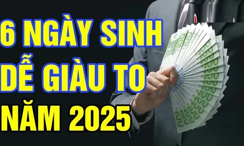 6 ngày sinh dương lịch dễ giàu trong năm 2025, bạn có nằm trong số đó?