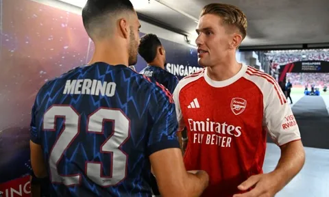 Điều gì khiến Mikel Merino bất ngờ về Gyokeres?