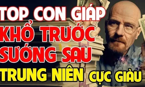 4 con giáp nam có số Khổ Trước Sướng Sau, phụ nữ khôn ngoan đừng vội chê chồng