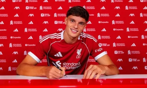 CHÍNH THỨC! Liverpool công bố thương vụ Giovanni Leoni
