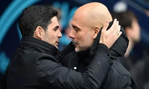 Cái bóng Guardiola phủ lên giấc mơ vô địch của Arsenal