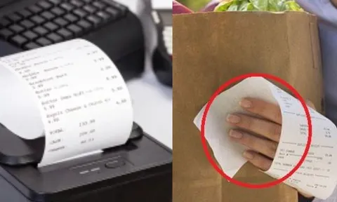 Tiếp xúc liên tục với Mực in Hóa Đơn giấy có thể tăng nguy cơ vô sinh
