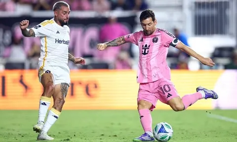 Messi rực sáng với 1 bàn 1 kiến tạo trong chiến thắng của Miami