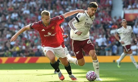 De Ligt chứng minh đẳng cấp trong trận MU 0-1 Arsenal