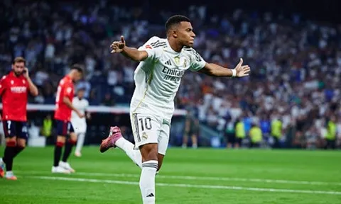 Mbappe tỏa sáng, Real nhọc nhằn giành 3 điểm ngày ra quân