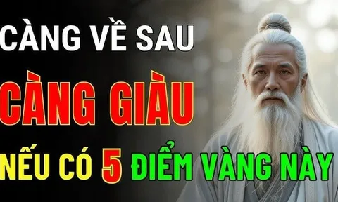 5 kiểu người Phúc Sâu Mệnh Dày, càng già càng giàu