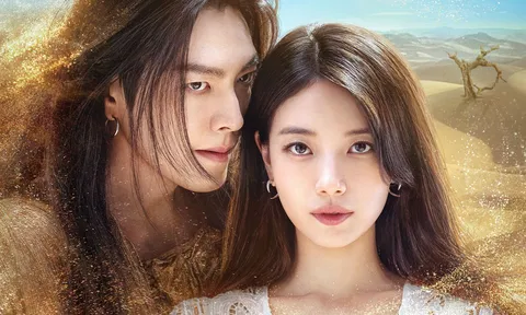 Kim Woo Bin và Suzy tái hợp trong phim mới: "Genie, Make A Wish" hé lộ poster và teaser đầy ma mị