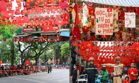 Hà Nội rộn ràng trước thềm A80: Giao thông đổi thay, phố phường khoác áo lễ hội