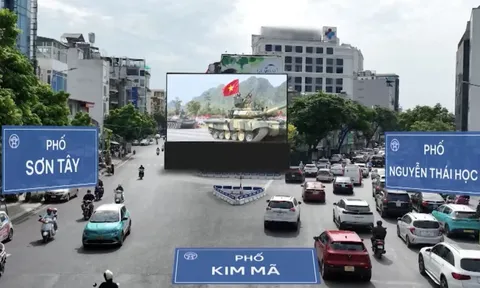 Chi tiết vị trí 22 Màn Hình để người dân xem trực tiếp Diễu Binh Diễu Hành A80