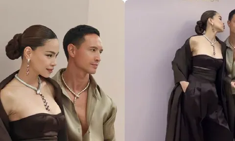 Hồ Ngọc Hà - Kim Lý khoe nét phu thê đẹp đôi bất chấp cam thường
