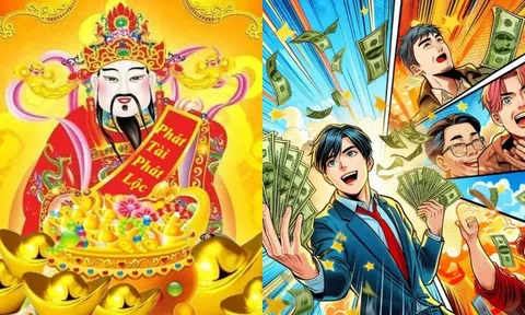0h ngày 2/7 Âm: 3 con giáp nửa đêm Thần Tài dựng dậy hốt tiền, vận đỏ chạm nóc bất chấp cô hồn