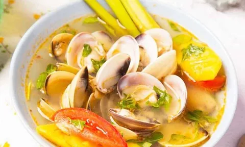 Cách nấu canh ngao chua ngon tại nhà