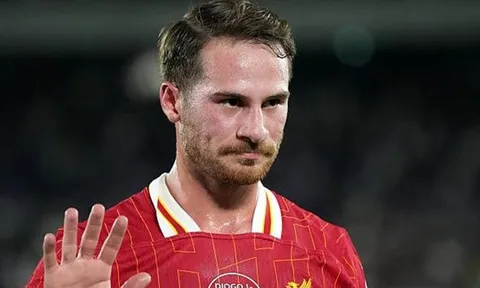 Liverpool mất Mac Allister ở trận đấu với Newcastle