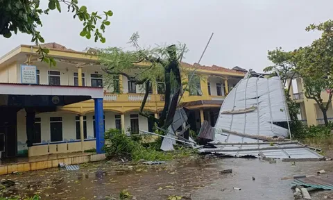 Cập nhật hình ảnh những thiệt hại ban đầu mà bão số 5 (bão Kajiki) gây ra cho các địa phương