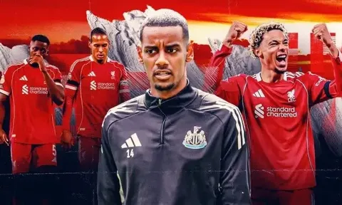 Newcastle 2-3 Liverpool: Alexander Isak như bị lãng quên