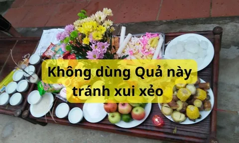 Cúng cô hồn tháng 7: Loại quả quen thuộc hay có ở ban thờ nhưng tránh dùng cúng cô hồn, vì sao?