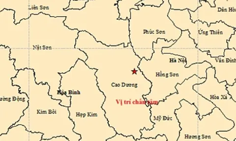 Động đất ở Phú Thọ 3,6 độ, Hà Nội có rung lắc
