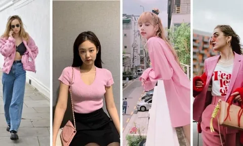 Mách nàng da nâu 5 chiêu mix đồ với màu hồng vừa nổi vừa sang