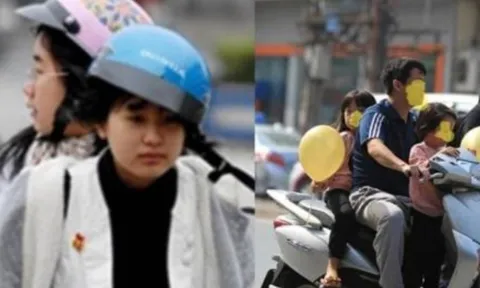 Từ tháng 2/2025: Đi xe máy không đội mũ bảo hiểm đúng cách có bị giữ xe không?