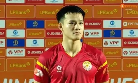 Thua ngược Nam Định, tiền đạo U23 Việt Nam thừa nhận sự khốc liệt của V-League