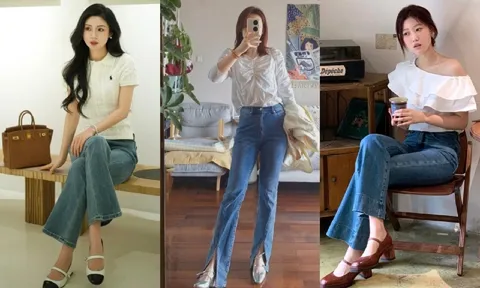 6 kiểu giày chân ái cộng điểm sang chảnh khi mix cùng quần jeans