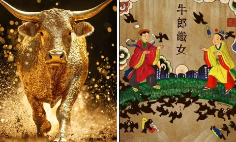 Ông Ngâu bà Ngâu nhả lộc: 3 tuổi Công Danh Thăng Tiến, Tiền Về Liền Tay