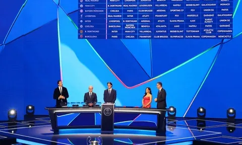 Bốc thăm Champions League 2025/26: Arsenal rơi nhánh tử thần; Liverpool tái ngộ Real