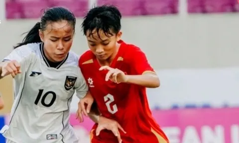 U16 nữ Việt Nam thắng nghẹt thở Indonesia, giành hạng 3 Đông Nam Á