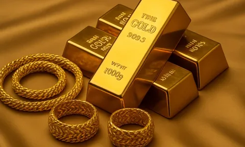 Bảng giá vàng 9999 24K 18K SJC DOJI PNJ hôm nay 29/8/2025