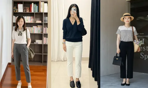 Quần ống côn – bí quyết giúp phụ nữ trưởng thành thanh lịch và sang hơn gấp bội