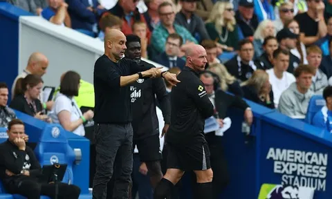 Pep Guardiola nói gì sau thất bại 1-2 trước Brighton?