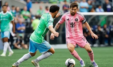 Messi bỏ lỡ cơ hội, Miami thua đậm chung kết Leagues Cup