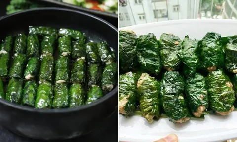 Làm chả lá lốt nhớ mẹo này, miếng chả lúc nào cũng xanh mướt, không bị thâm xỉn