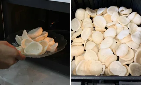 Mẹo rán phồng tôm nở to, không ngấm dầu mỡ