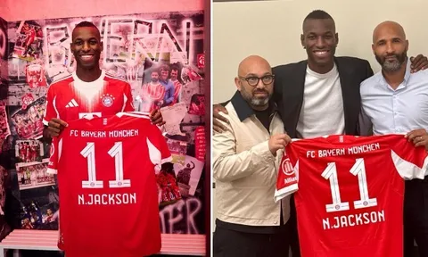 CHÍNH THỨC! Bayern Munich mượn thành công Nicolas Jackson